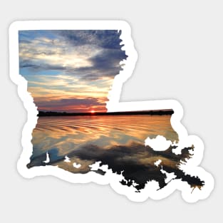 Louisiana Sunrise Sticker